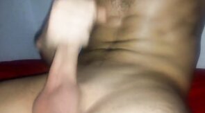 Amateur Twink's Big Cock Handjob Masturbation