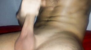 Amateur Twink's Big Cock Handjob Masturbation