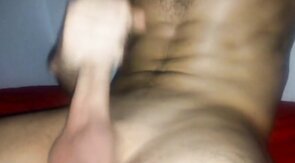 Amateur Twink's Big Cock Handjob Masturbation