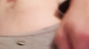 Grey Thong Twink Tease