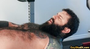 Horny stud pussydrilling his twink slut