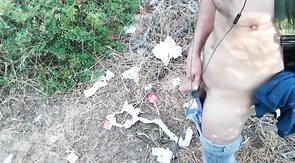 Summer Beach Masturbation