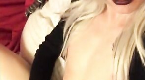 Emo Crossdresser Masturbating Solo