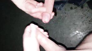 Bareback Anal Fuck in an Adult Theater Caught on Cam