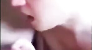 Daddy gives twink his first blowjob