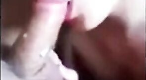 Daddy gives twink his first blowjob