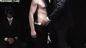 Bearded masonic analtoying his twink