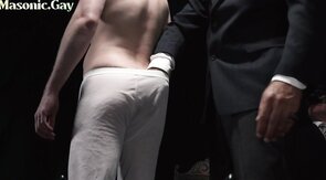 Bearded masonic analtoying his twink