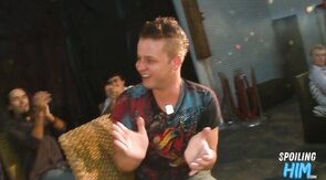 Real nsty stripper gets blowjob at party