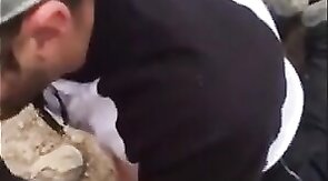 Fat Cock Sucking in the Woods by Horny Amateur
