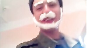 Twink Soldier's Steamy Shower Exposed