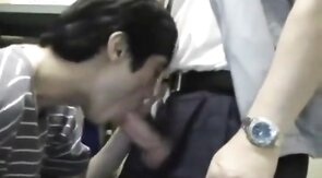 Daddy Security Guard Barebacks Asian Twink