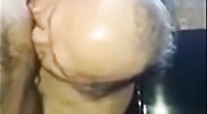 Fat Daddy Bareback Blowjob