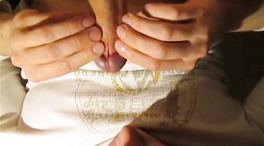 Swallowing Thick Cum Load - Amateur Twink Loves It Creamy