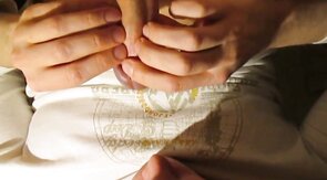 Swallowing Thick Cum Load - Amateur Twink Loves It Creamy