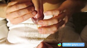 Swallowing Thick Cum Load - Amateur Twink Loves It Creamy