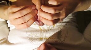 Swallowing Thick Cum Load - Amateur Twink Loves It Creamy