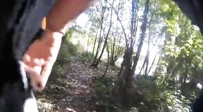 Bareback Daddy on a Bridge