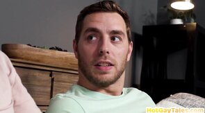 Hairydick jock buttfucked by cute stud
