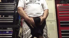 Big Balls Bareback: Cum Slapping Action!