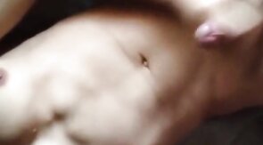 Twink Blowjob and Facial with Big Cock
