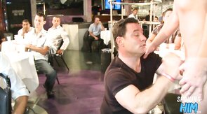 Real stripper party with deepthroating