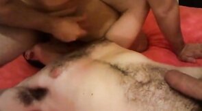 Amateur Buddy Rimming & Jacking Off