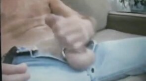 Big-Cock Dad Shows Off His Huge Flaccid Package