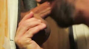 Glory Hole Suck Off: Big Cock Amateur Action