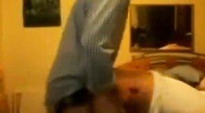 Bareback Amateur Man Takes it Like a Saint