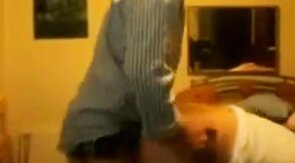 Bareback Amateur Man Takes it Like a Saint