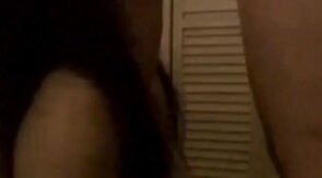 Amateur Bareback: White Daddy Breeds Asian Boy