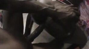 Bareback Big Black Cock for Amateur Hunk Couple