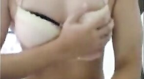 Asian Crossdresser's Solo Toy Play