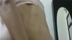 Asian Crossdresser's Solo Toy Play
