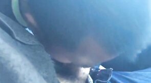 Twink Sucks Big Cock in a Car