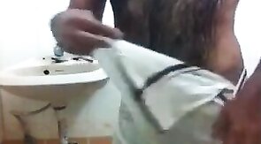 Big-Cock Indian Daddy Showers His Huge Man Meat