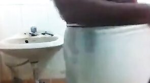 Big-Cock Indian Daddy Showers His Huge Man Meat