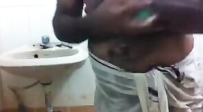Big-Cock Indian Daddy Showers His Huge Man Meat