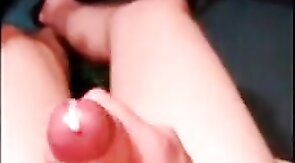 Uncut Twinks' Big Cock Masturbation Orgasm