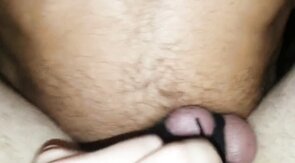 Daddy ties boy's balls before barebacking him