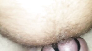 Daddy ties boy's balls before barebacking him