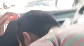 Stranger Gives Me a Blowjob in My Car While I Was Jerking Off