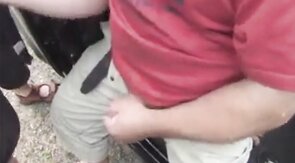 Car Park Fun: Outdoor Wanking Session