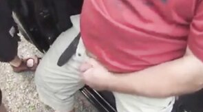 Car Park Fun: Outdoor Wanking Session