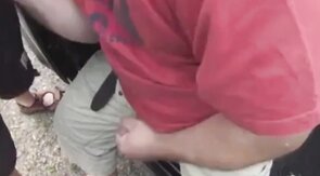 Car Park Fun: Outdoor Wanking Session