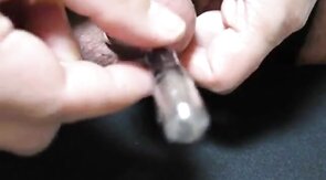 Asian Men's Urethra Sounding Fun