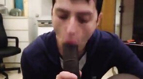 Black Amateur Blowjob: Suck n' Swallow