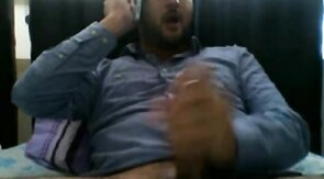 Big-Cock Hunk's Phone Cam Solo