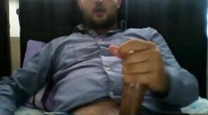 Big-Cock Hunk's Phone Cam Solo